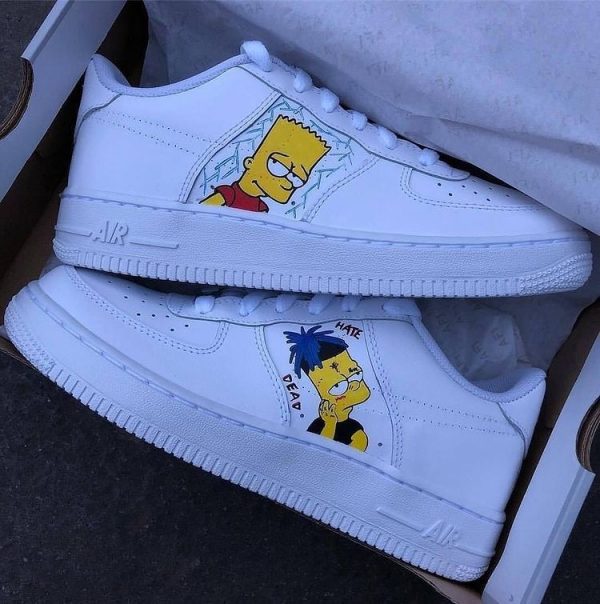 The Simpsons Custom Air Force 1