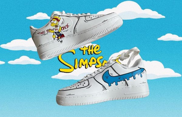 The Simpsons Custom Air Force 1