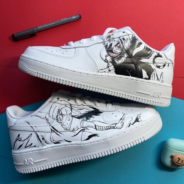 Tokyo Ghoul and Avatar Custom Air Force 1