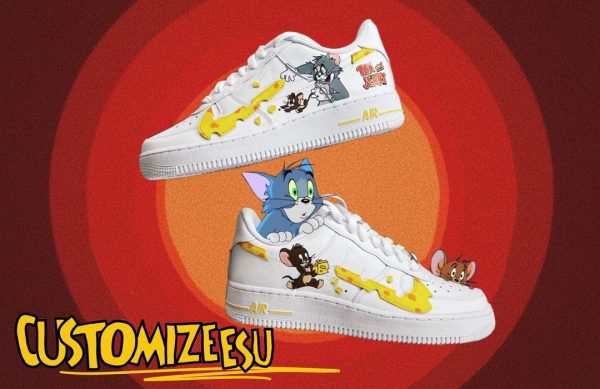 Tom and Jerry Custom Air Force 1