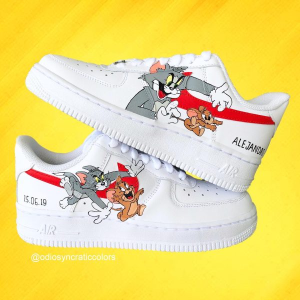 Tom and Jerry Custom Air Force 1