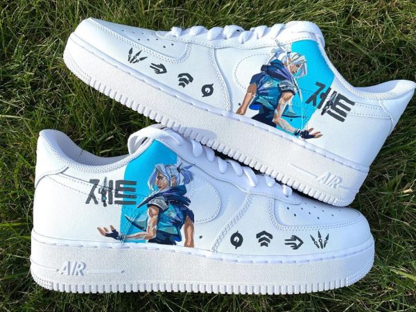 Valorant Inspired Custom Air Force 1