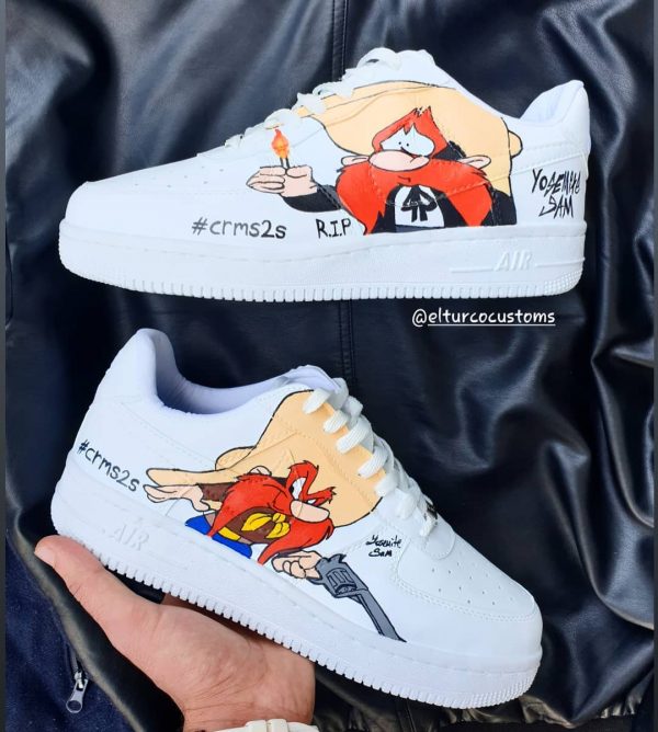 Yosemite Sam Creative Custom Air Force 1