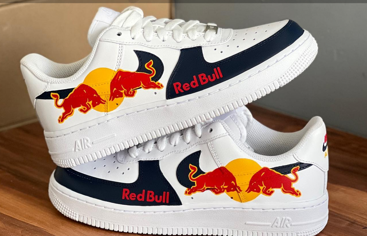 Redbull custom air force 1