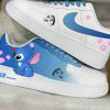 Stitch Inspired Custom Air Force 1