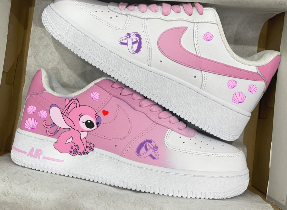 Stitch wedding Custom Air Force 1